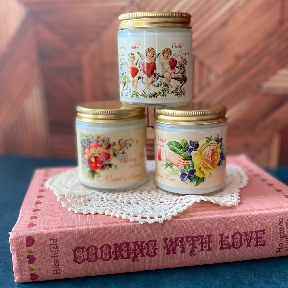 Golden Rose Soy Candle