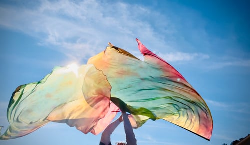 Image of "Sword and Shield" Worship Flags