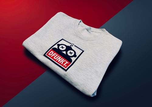 Image of DFUNKT Boxed Logo Sweatshirt (Ash)