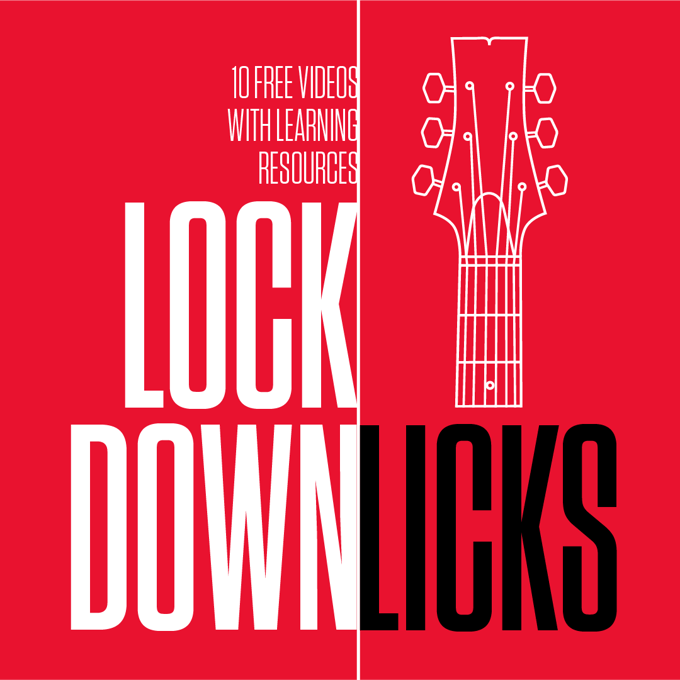 Image of Lockdown Licks - FREE online guitar course