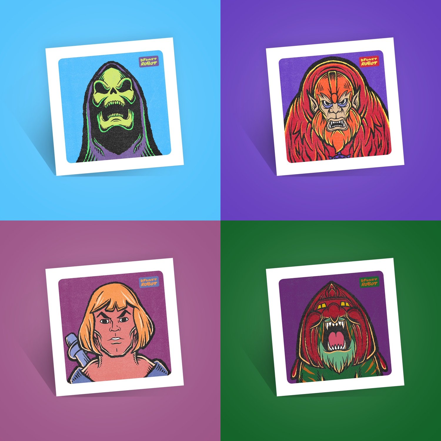 Image of DFUNKT Masters Art Print Set