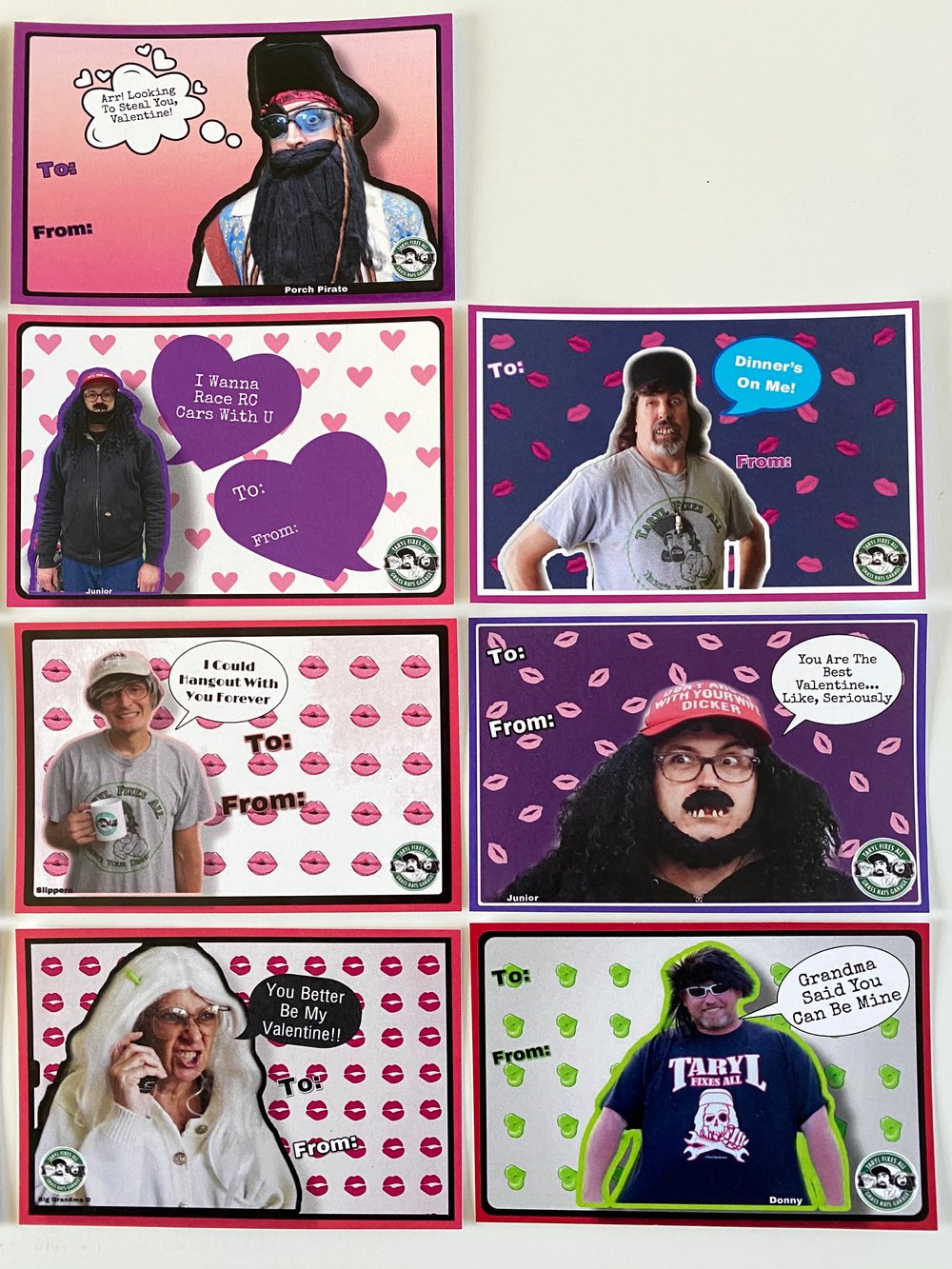 Limited Edition Taryl & Co Valentine’s Day Cards!! (14 Card Set)