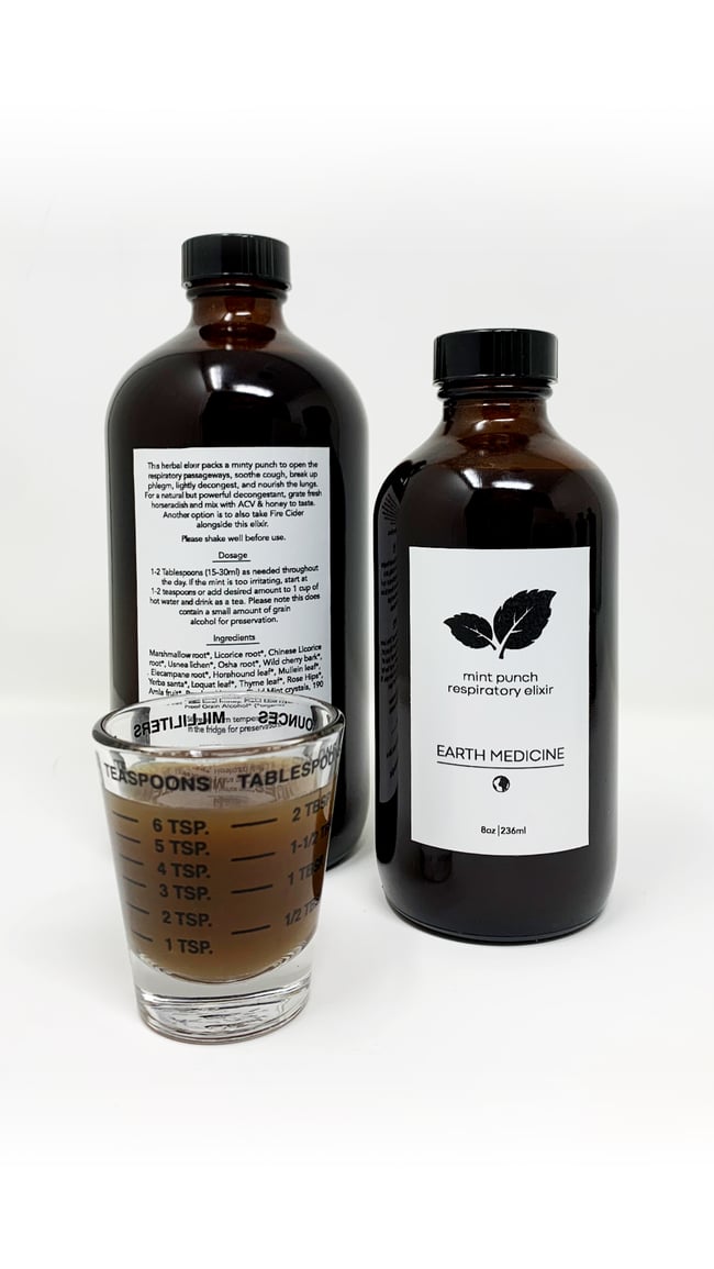 Mint Punch Respiratory Elixir