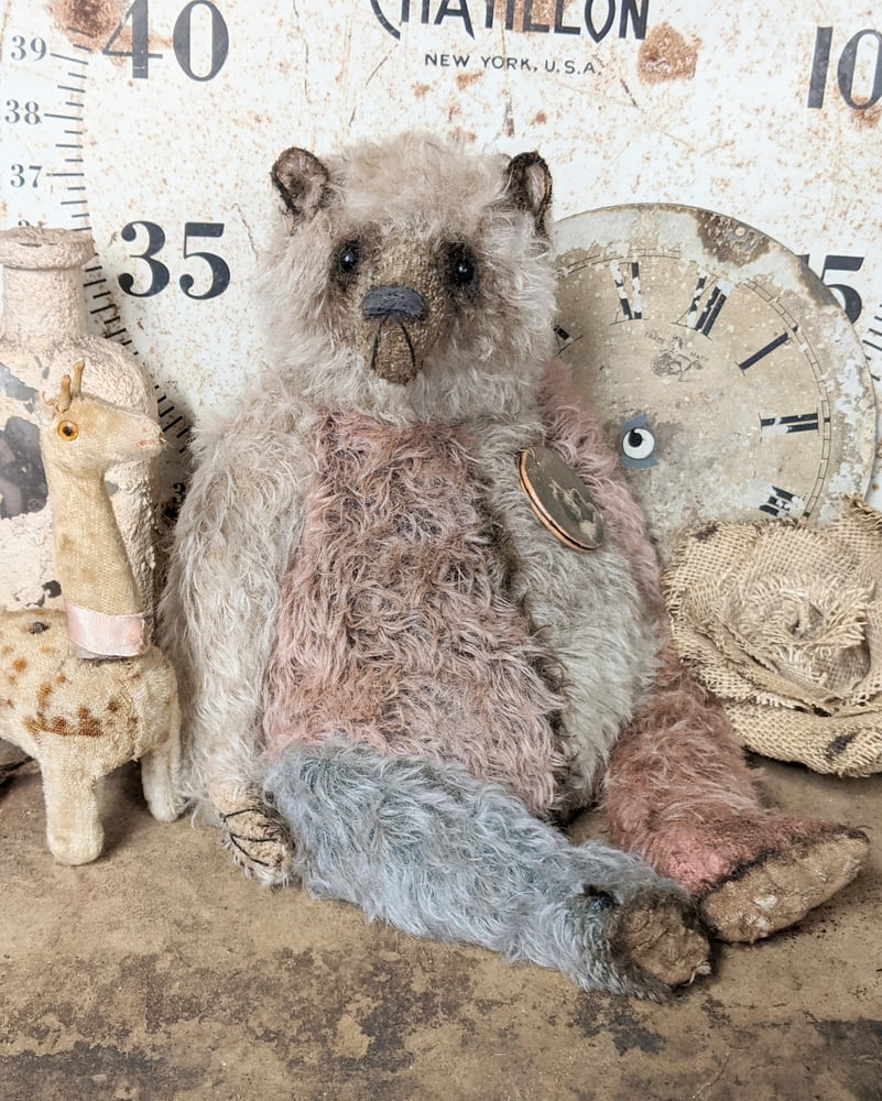 Image of SCRAPS...a special edition 12.5" Mohair Teddy Bear (Mien Liebling) by Whendi's Bears