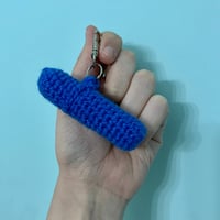 Image 2 of Custom lip balm holder keychain