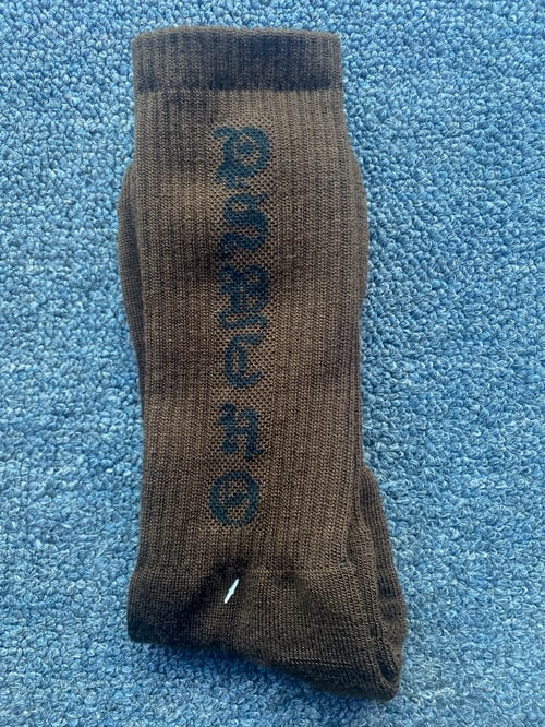 Image of TFG Brown/Black Psycho Socks