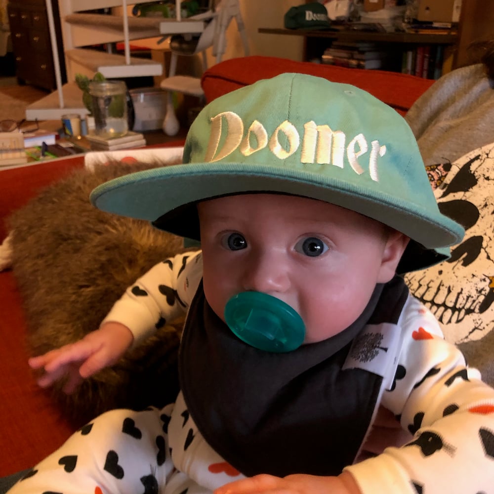DOOMER CAP W/ ADJUSTABLE BUCKLE CLOSURE (DARK MINT)