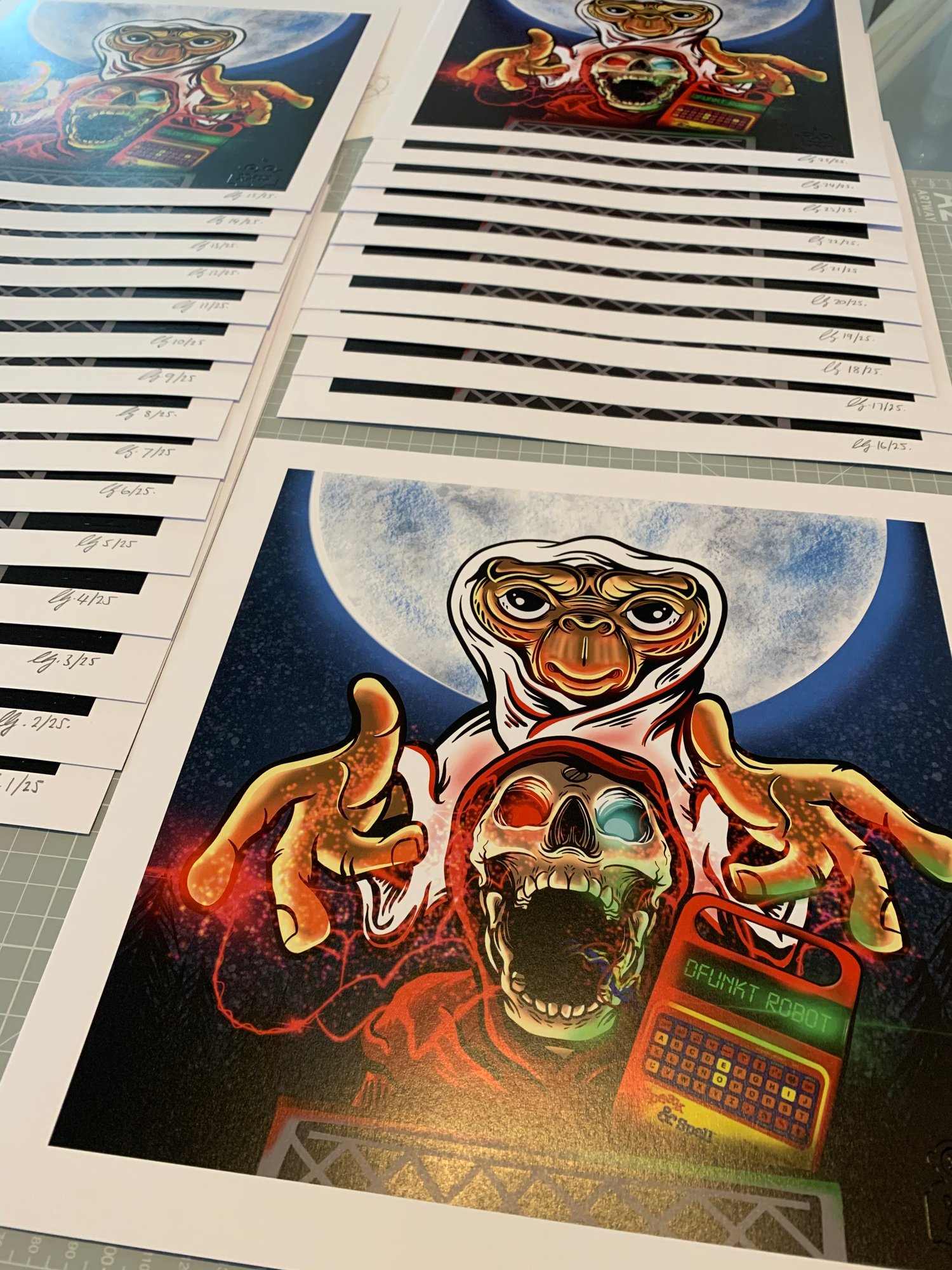 Image of ET Speak and Spell Art Print