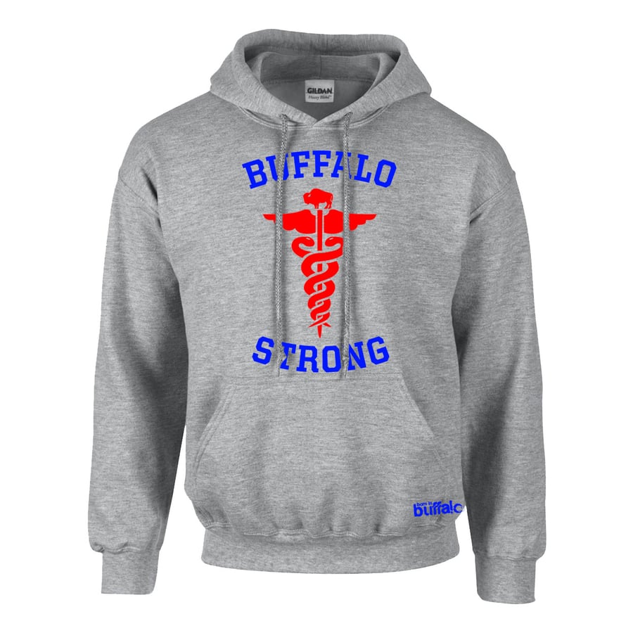 Image of Buffalo Strong PULLOVER HOODIE