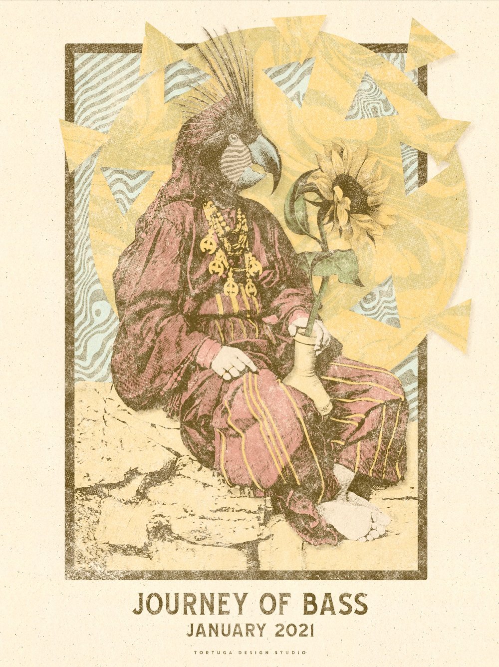 Image of Sunflowers- January 2021 Poster