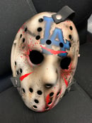 Image 2 of LA Dodgers "Jason Vorhees" Friday the 13th Mask !!!