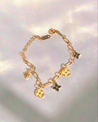 Image 1 of 18k Céline Charm Bracelet (3 colors)