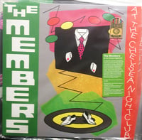 Image 1 of the MEMBERS - "At The Chelsea Nightclub" LP - Green Vinyl