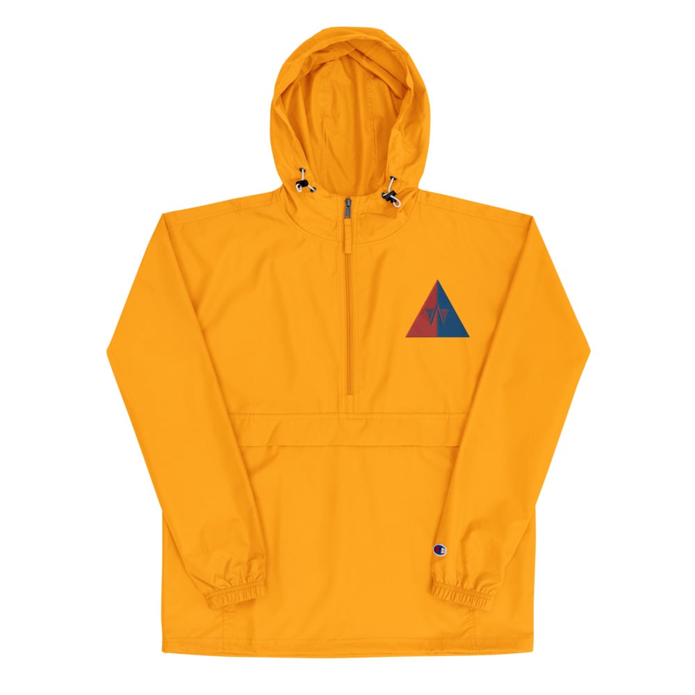 ANIWAVE x Champion - "GEMINI Pyramid" Embroidered Packable Jacket (Unisex)
