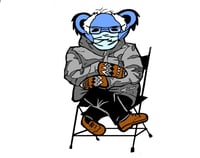 Image 1 of V2 Bearnie Sanders Pin Pre-Sale