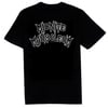 Midnite Mausoleum - Glow in the dark logo shirt
