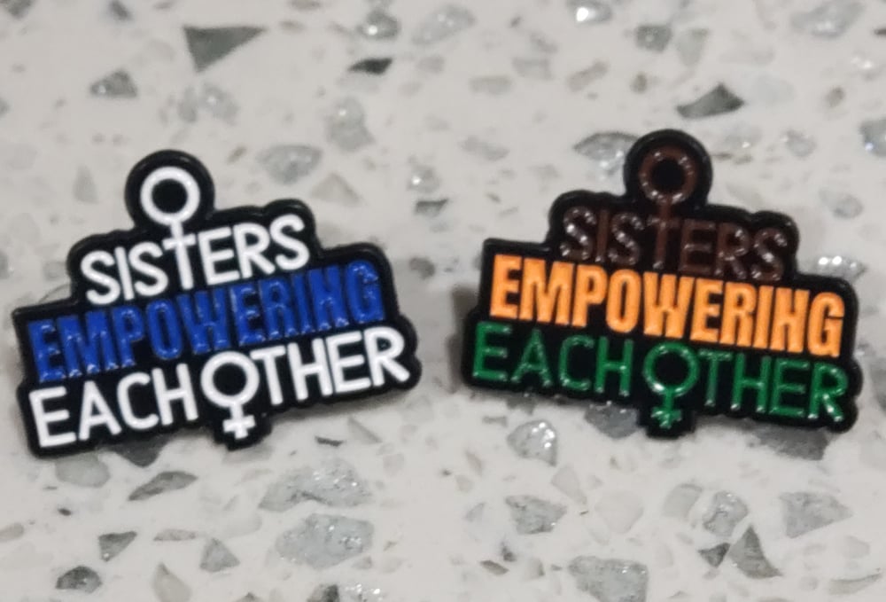 Sisters Empowering Each Other Pin