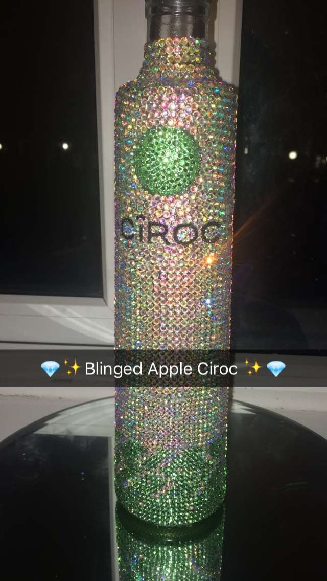 Image of Bling C Vodka Bottle