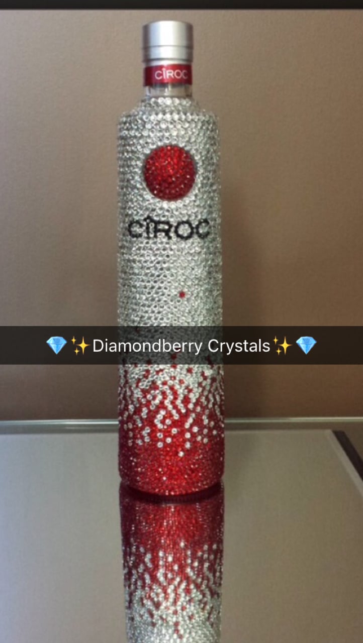 Image of Bling C Vodka Bottle