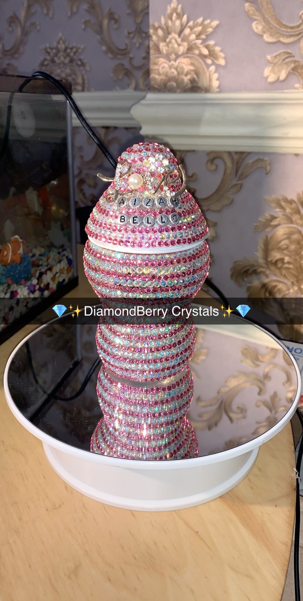 Image of Fully bling bottle
