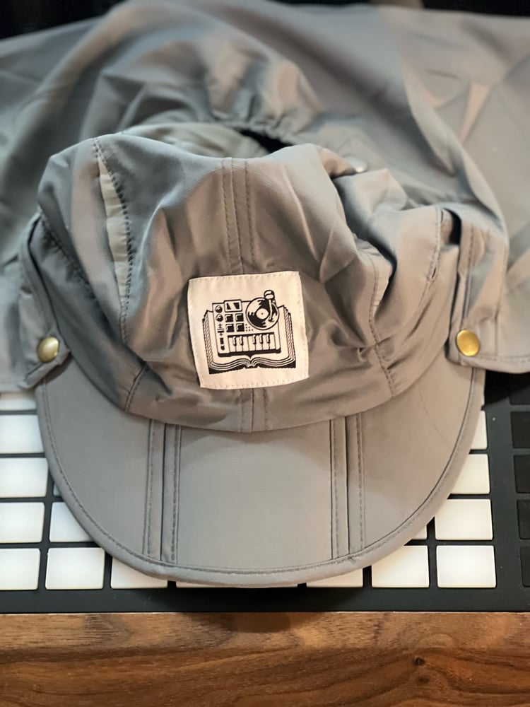 Image of Camper 5-panel TFS Logo hat with Detachable Neck Protector