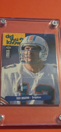 Image 7 of Dan Marino | Miami Dolphins (7) Cards