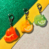 [NEW] Candied Citrus - Frosted Acrylic Charm