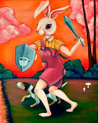 Image 2 of The Rabbit and The Hare PRINT PREORDER 