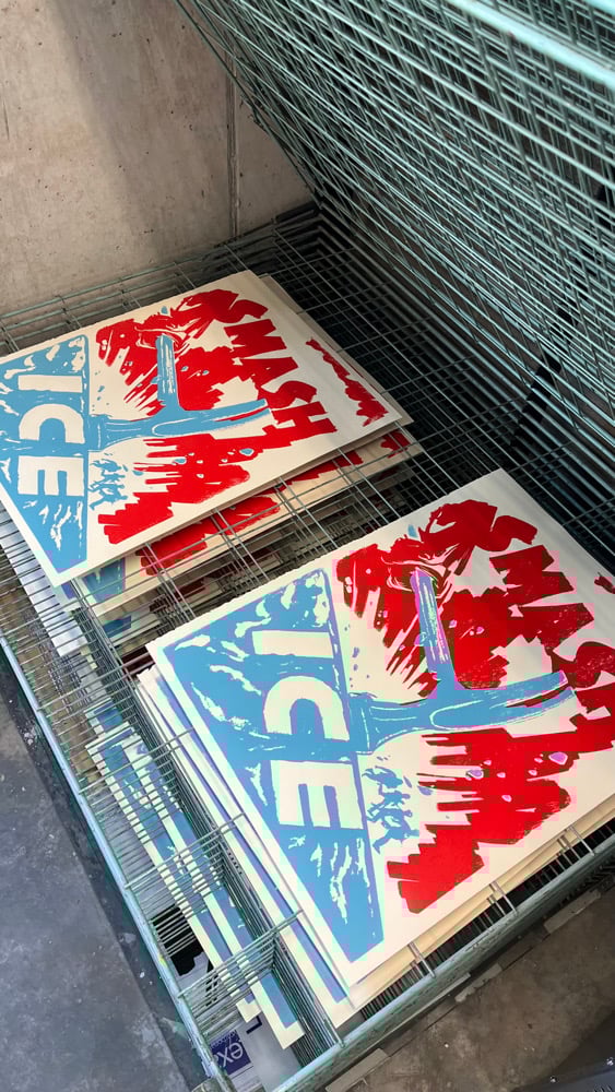 SMASH ICE SILKSCREEN PRINT PREORDER
