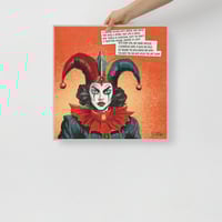 Image 2 of "The Jester's Deception" - Vintage-Style Illustration