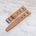 20mm Suede Rally Strap - Sand