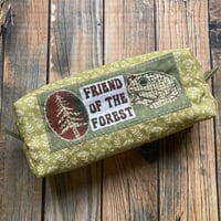 Image 4 of  quilted forest pouch