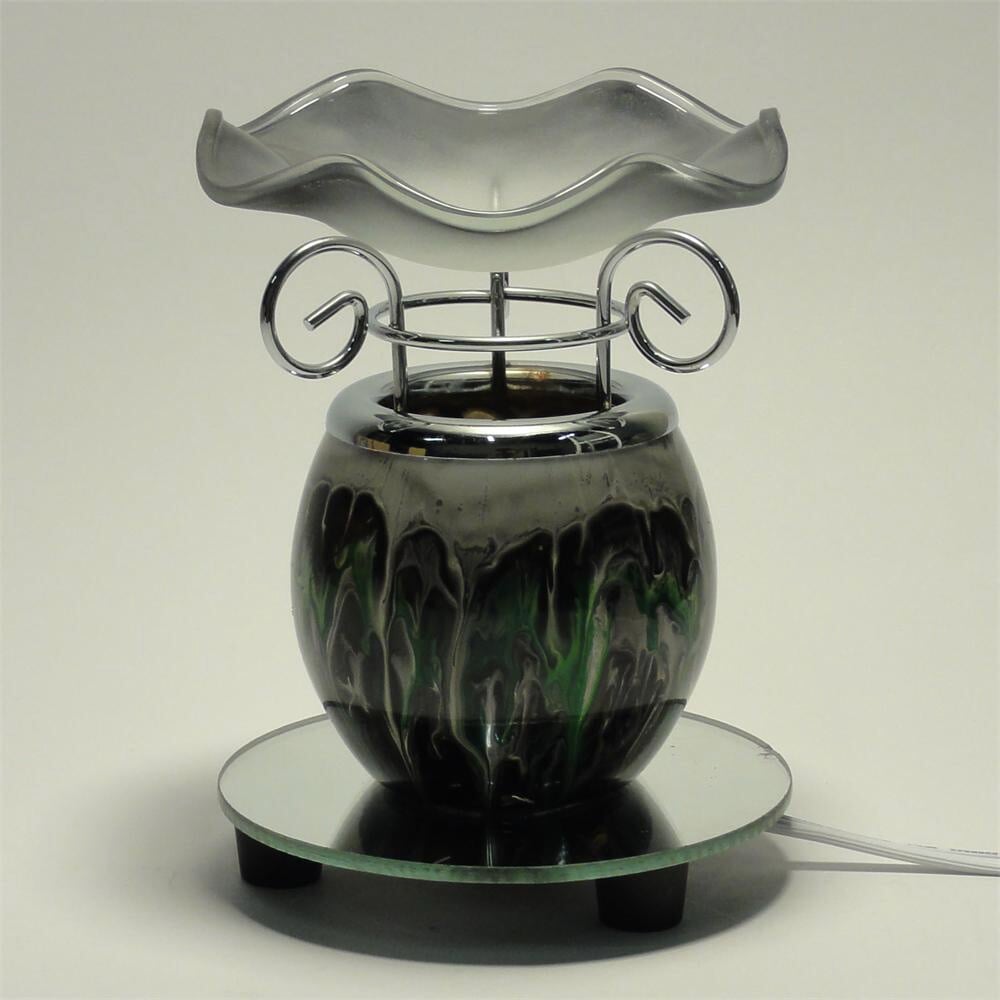 Image of Blissful Warmers Collaboration - Black Electric Glass Warmer 