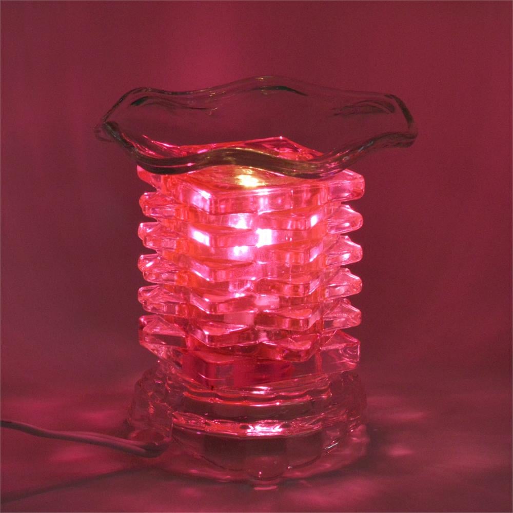 Image of Blissful Warmers Collaboration - Pink Crystal Glass Warmer
