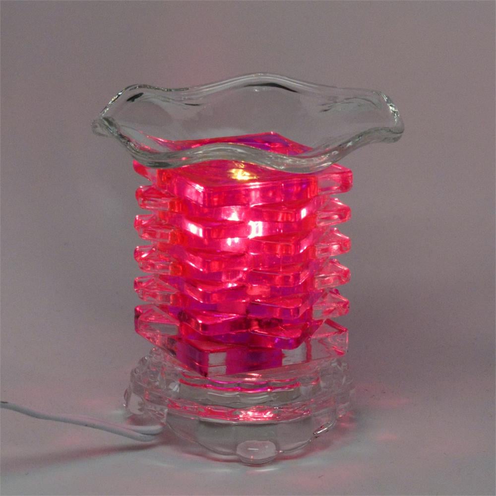 Image of Blissful Warmers Collaboration - Pink Crystal Glass Warmer