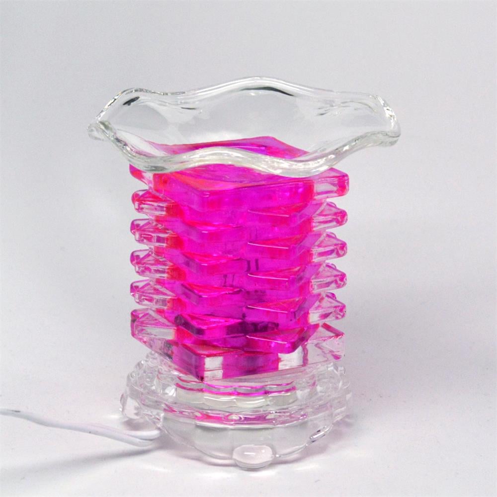 Image of Blissful Warmers Collaboration - Pink Crystal Glass Warmer