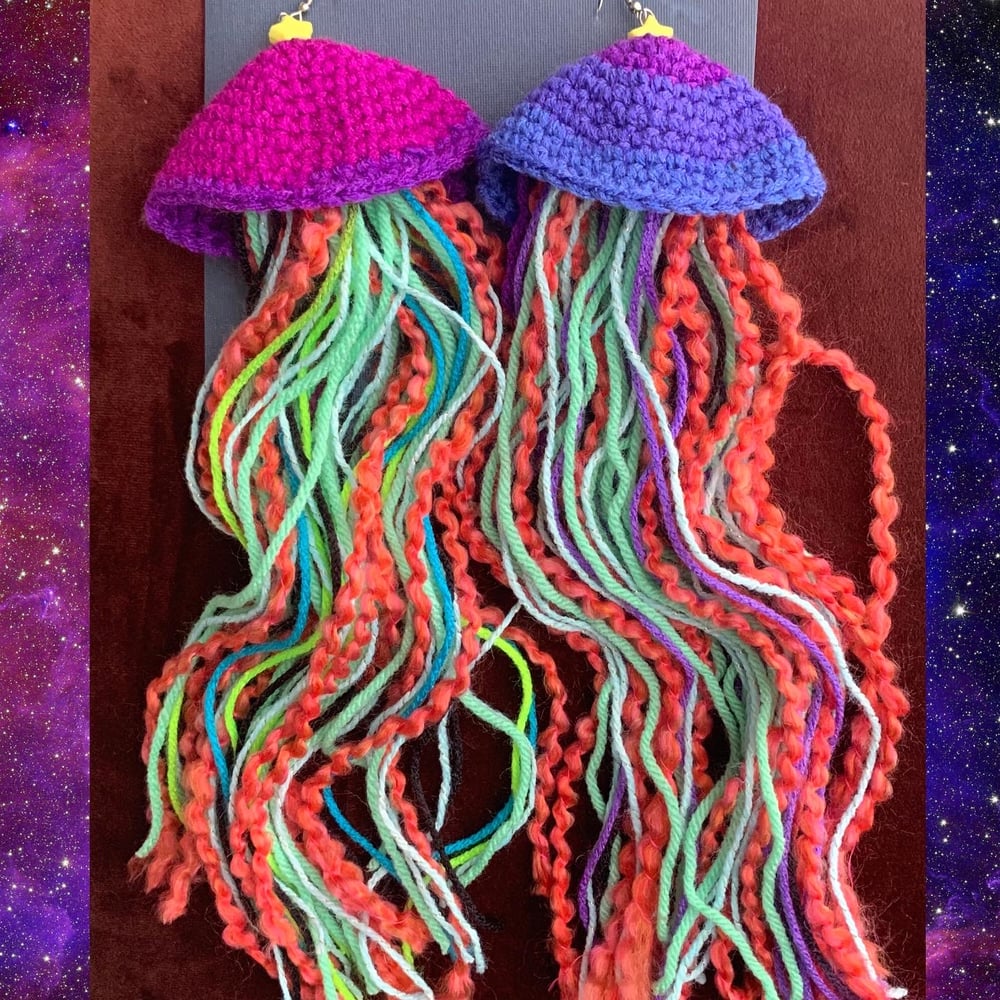 Image of CUSTOM Jellyfish Earrings