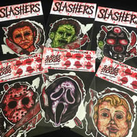 Image 1 of Slashers Sticker Pack