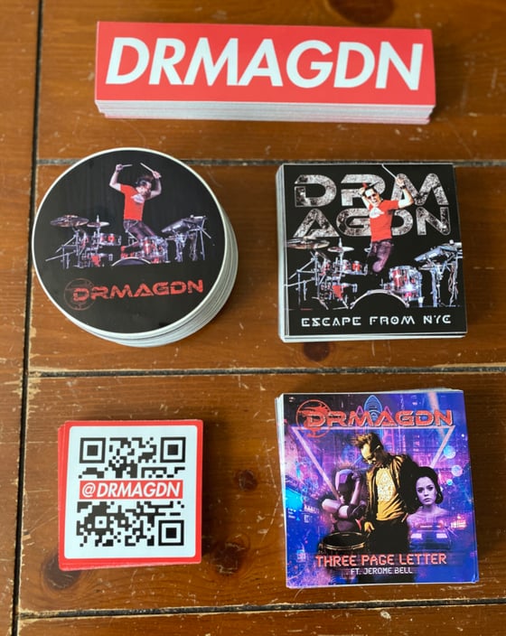 Image of DRMAGDN Stickers