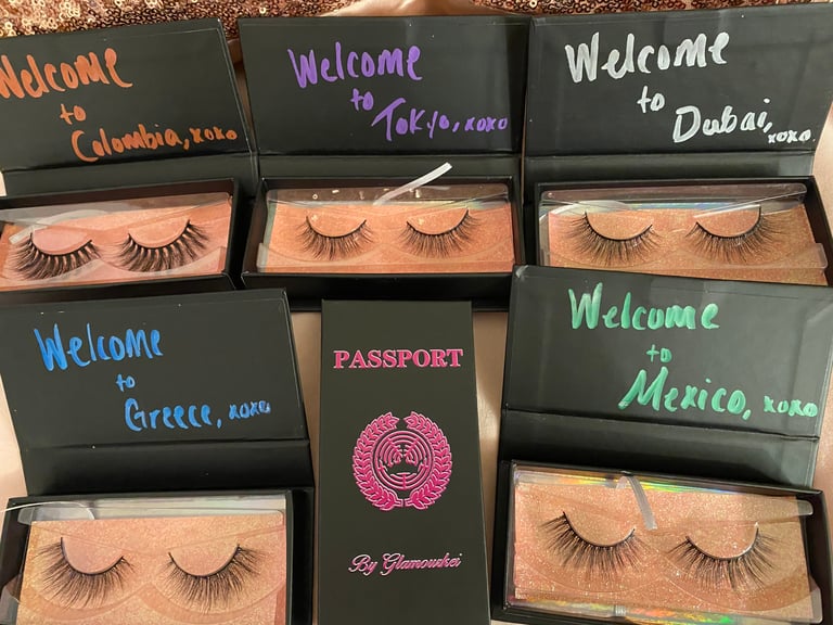 Short Natural Glam Lashes