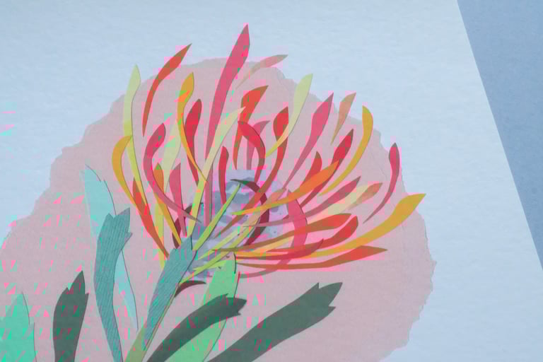 'Scarlet Ribbon' Giclée Print Image 3