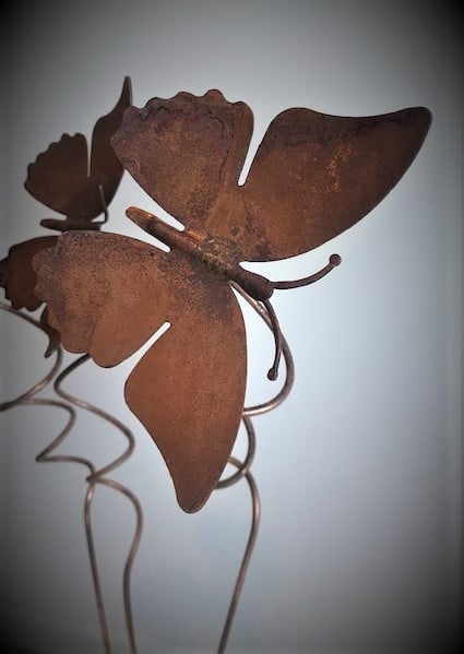 Curly Butterfly plant stake