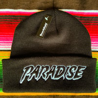 Paradise Embroidered Beanie