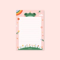 Image 1 of Notepad - Happy Frog