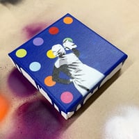Image 2 of "Spot Remover" Mini Canvas (navy blue) 1/1 on 15x15cm Deep Edge Canvas