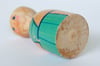 Vintage Wooden Egg Cup Boy