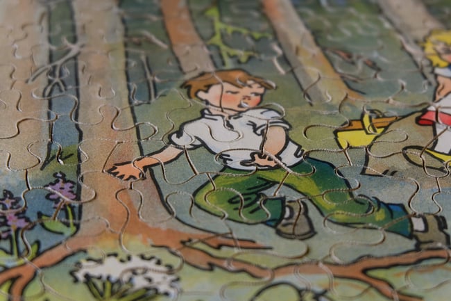 100 piece Vintage Puzzle No 54