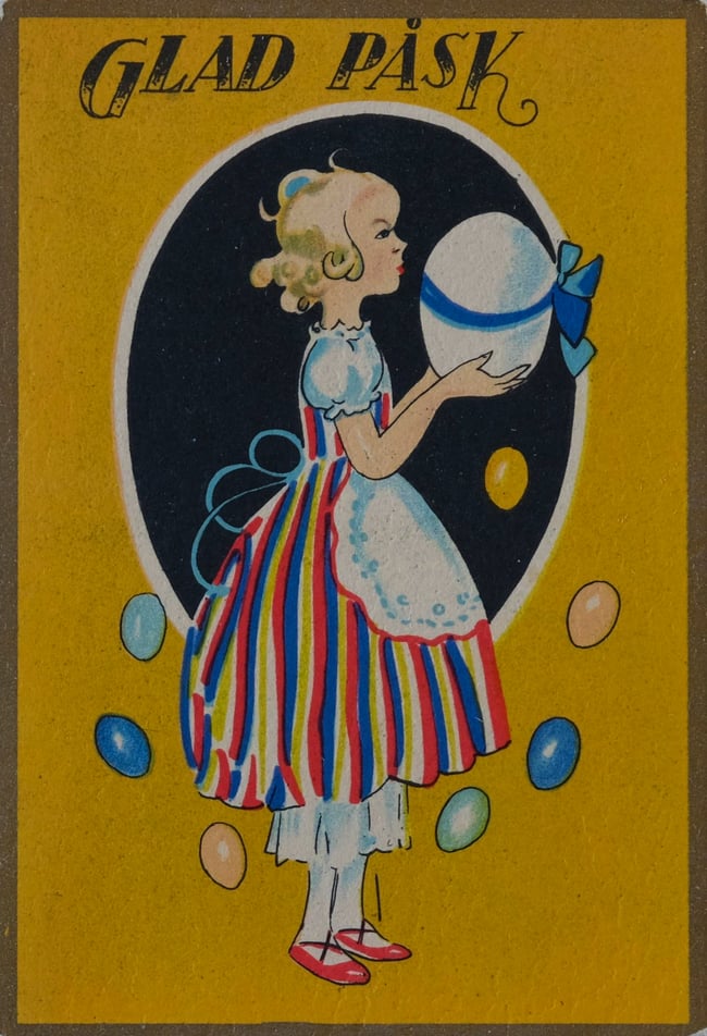 Vintage Easter Postcard no 1