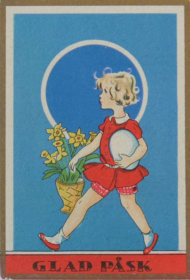 Vintage Easter Postcard no 2