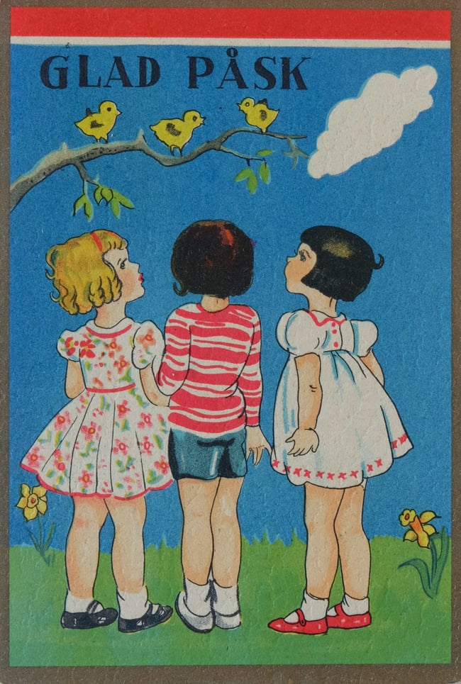 Vintage Easter Postcard no 6